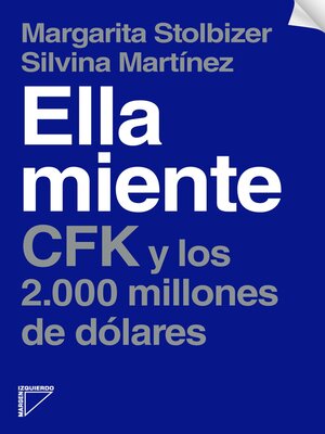 cover image of Ella miente